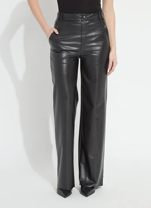 Ada vegan leather trouser-Lysse 3977