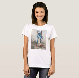 Donna j. West Cub’s Girl t-shirt
