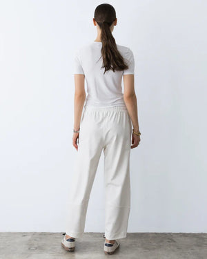 Ponte Barrel Pant off white-Ripley Rader
