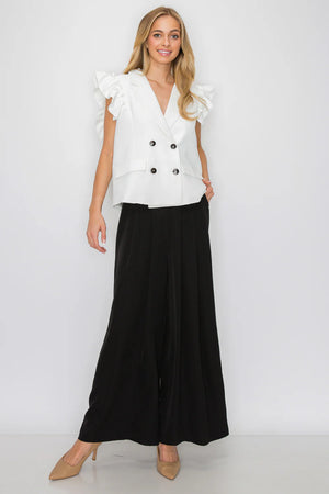 Wessa Pant in Black - JOH