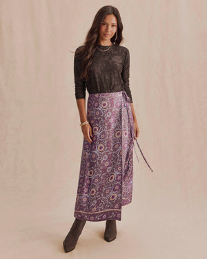 Cecelia Floral L/S tee-Splendid RF3w510SE