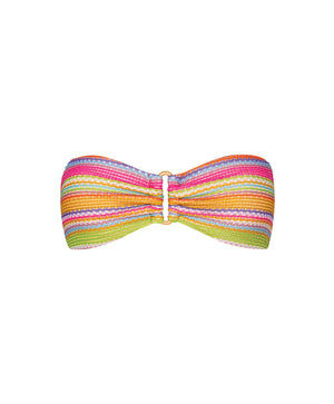 Rainbow detaill bandeau-PQ Swim RAI-030B