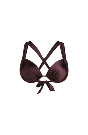 earth goddess draped UW bra truffle-LaBlanca LB5RR75