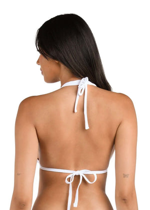 ig halter bra ivory-La Blanca LB01G80