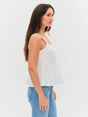 Vienna poplin shirt tank-Six Fifty SF2086