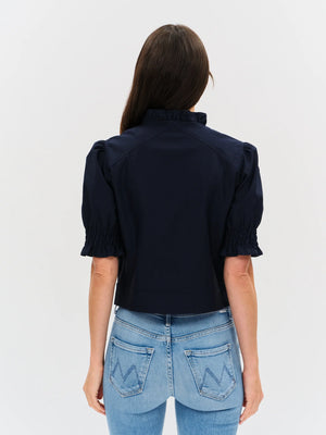 Madison ruffled puff slv jacket-Six Fifty SF2612