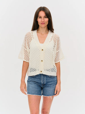 Dune Crochet cardi-Six Fifty Sf4515