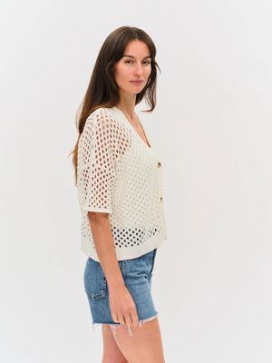 Dune Crochet cardi-Six Fifty Sf4515