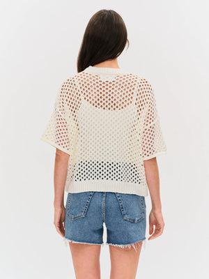 Dune Crochet cardi-Six Fifty Sf4515