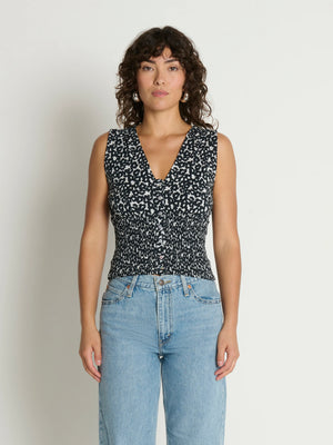Hali Button up tank -Nation 11395NPSP