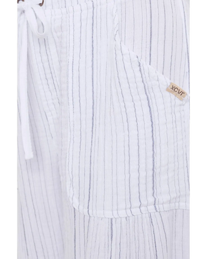 Striped Muriel wide leg pant-XCVI 23168