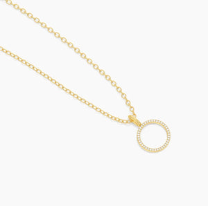 Standing O Pendant Nck-Ella Stein