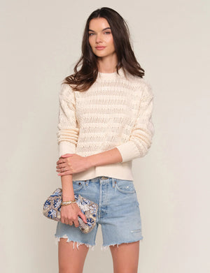 Darryl sweater eggshell Heartloom 260SE9B