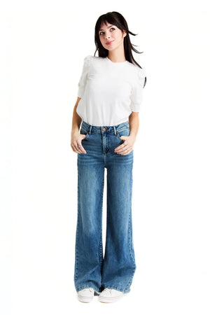 Soft wide leg-Tractr 93159-DDNW