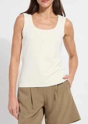 Evie scoop neck tank-Lysse 3560