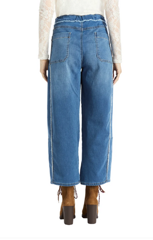Pull on Barrel pant med wash-Tractr 93805-GBQA
