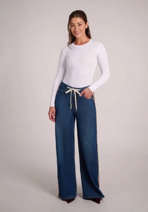 Carina stripe jean-Yoga Jean 2801