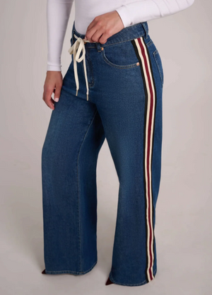 Carina stripe jean-Yoga Jean 2801