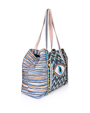 Evil eye tote-America & Beyond