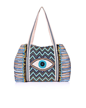 Evil eye tote-America & Beyond