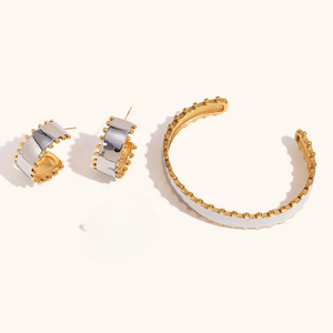 Bold Duo Hoops -Deep South Originals