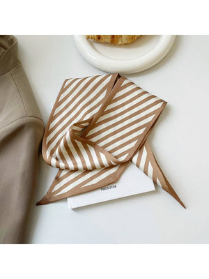 Modern Pattern Mix Skinny Scarf