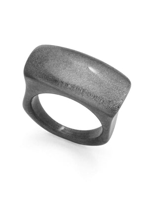Glistening Sq Pebble Ring-Zenzii R733