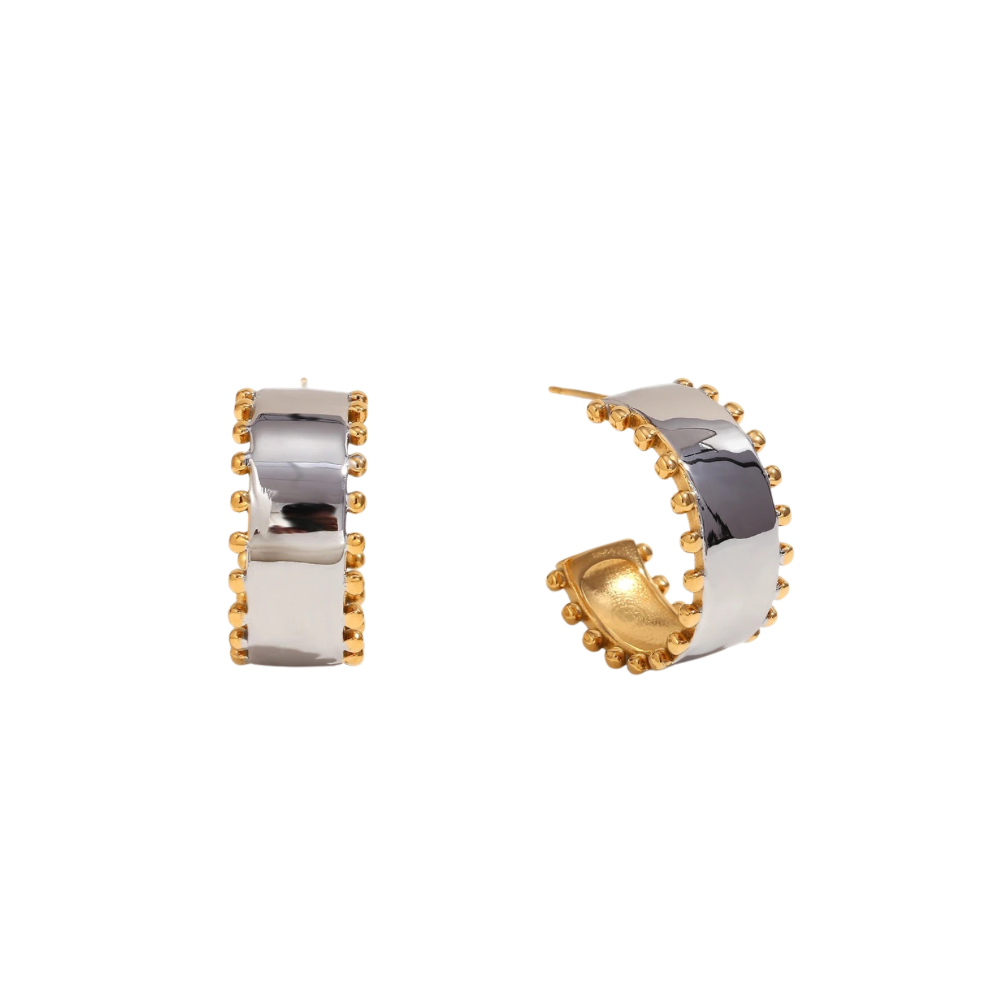 Bold Duo Hoops -Deep South Originals