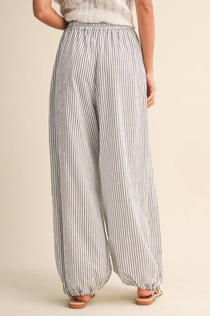 Striped Balloon Pant-Klesis  IP1494