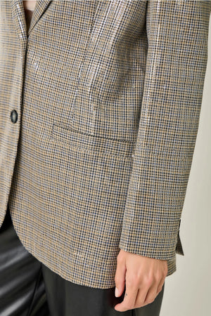 Oversized Blazer in Mocha - Mytree