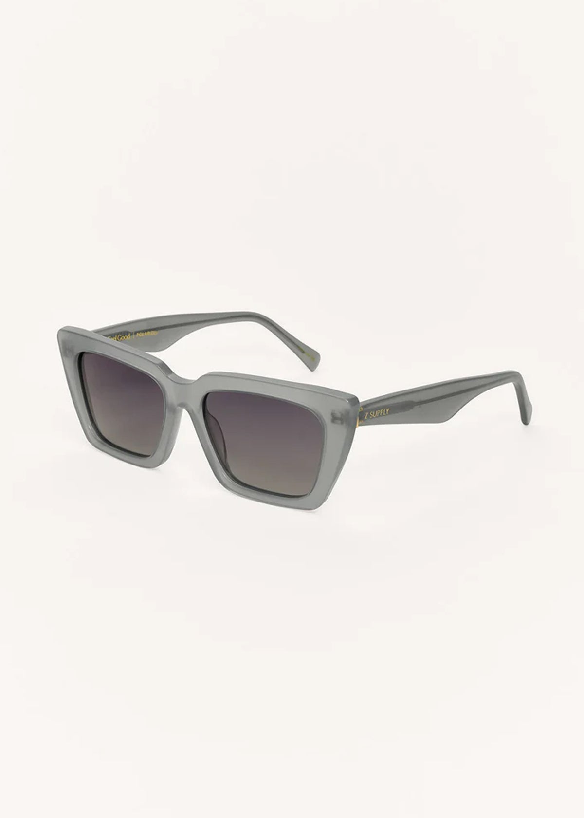 Feel Good Polarized Sunglasses in Pewter - Z Supply