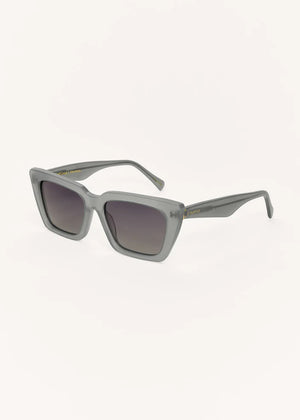 Feel Good Polarized Sunglasses in Pewter - Z Supply