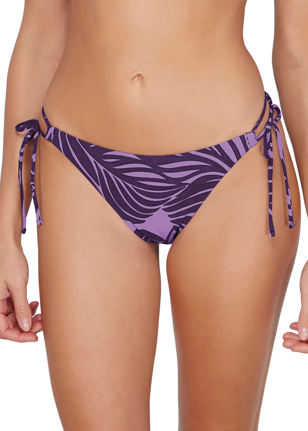 Everlee Tie Side Bottom in Mystic Palms - Sunsets FINAL SALE