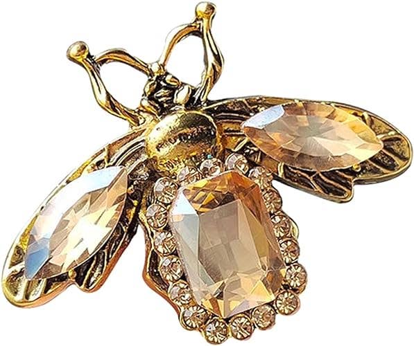 Vintage Glam Bee Brooch-Magnifique Hearts