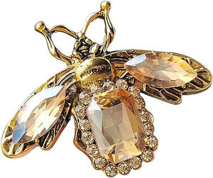 Vintage Glam Bee Brooch-Magnifique Hearts