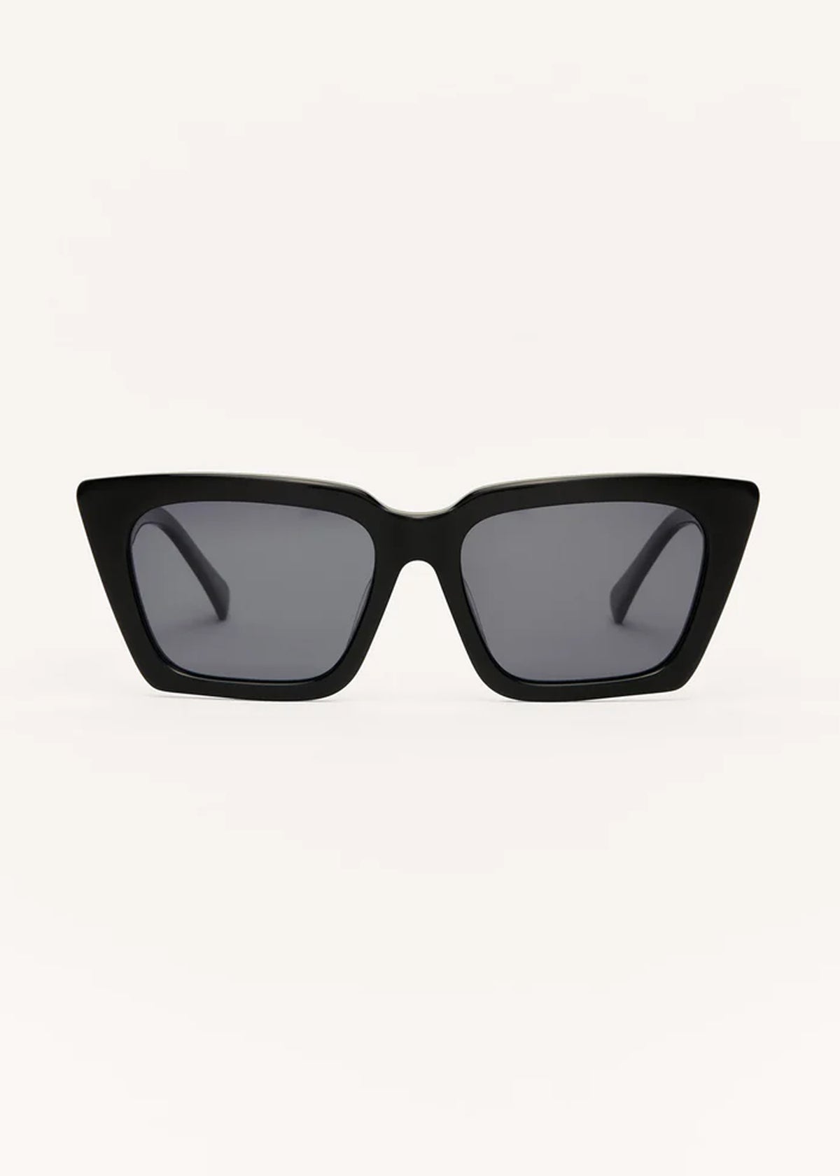 Feel Good Polarized Sunglasses in Polished Black - Z Supply