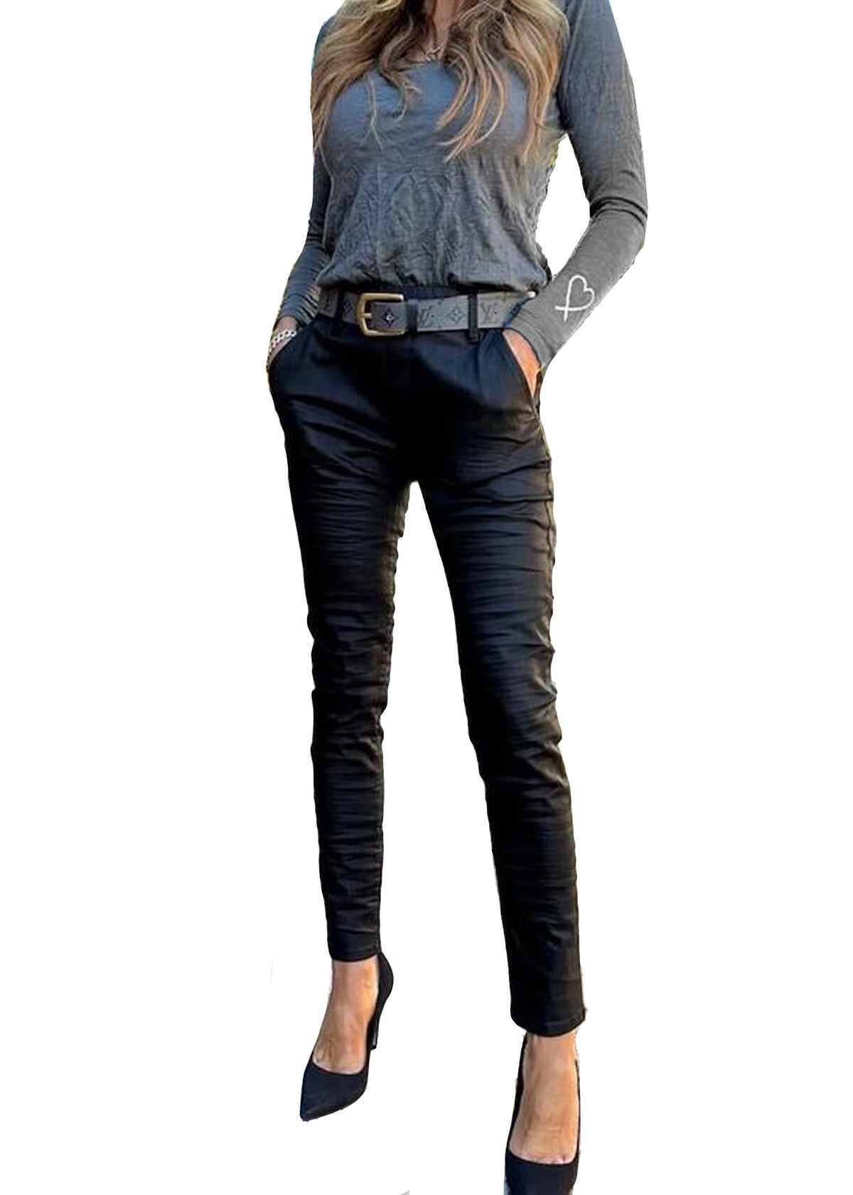 Dafna Vegan Leather Pant - Bevy Flog