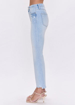 Lennon Crop Jean in Lotus Vintage - Pistola Denim