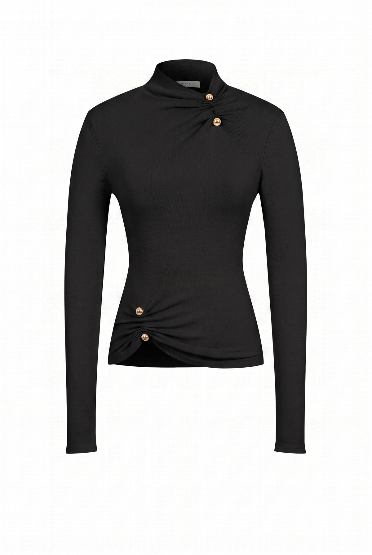 Asymmetric Gold Trim Top-RIVIR -Tl201