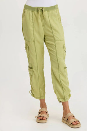 Selmy Cargo Crop Pant in Matsu - XCVI