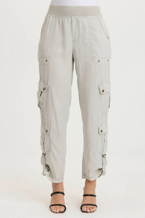 Levi Cargo Pant in Whitecap - XCVI