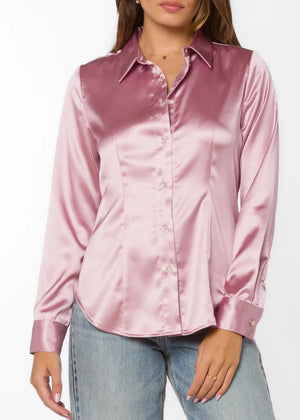 Leanne Shirt in Ash Rose - Velvet Heart