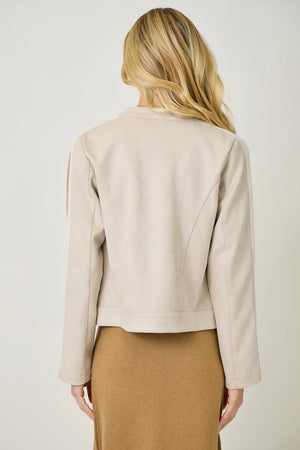 Colorblock Moto Jacket - Mystree