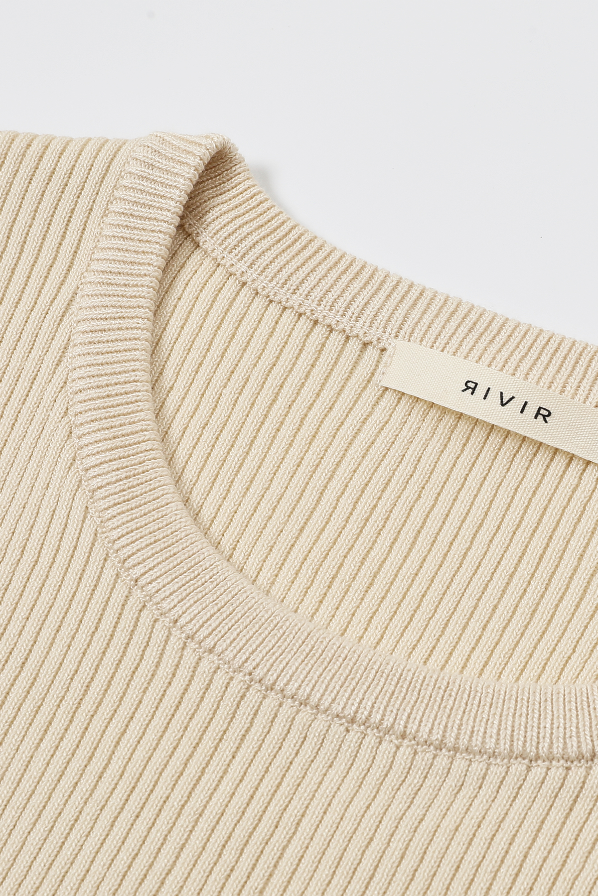 Long Sleeve Top with Mesh Detail-RIVIR AK568T
