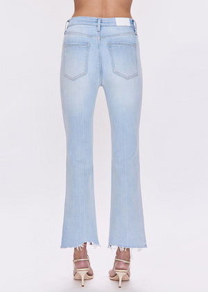 Lennon Crop Jean in Lotus Vintage - Pistola Denim