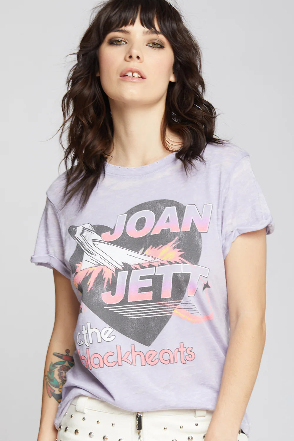 Joan Jett Burnout Tee - Recycled Karma
