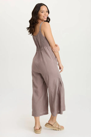 Leoda Jumpsuit in Poppy Seed - XCVI