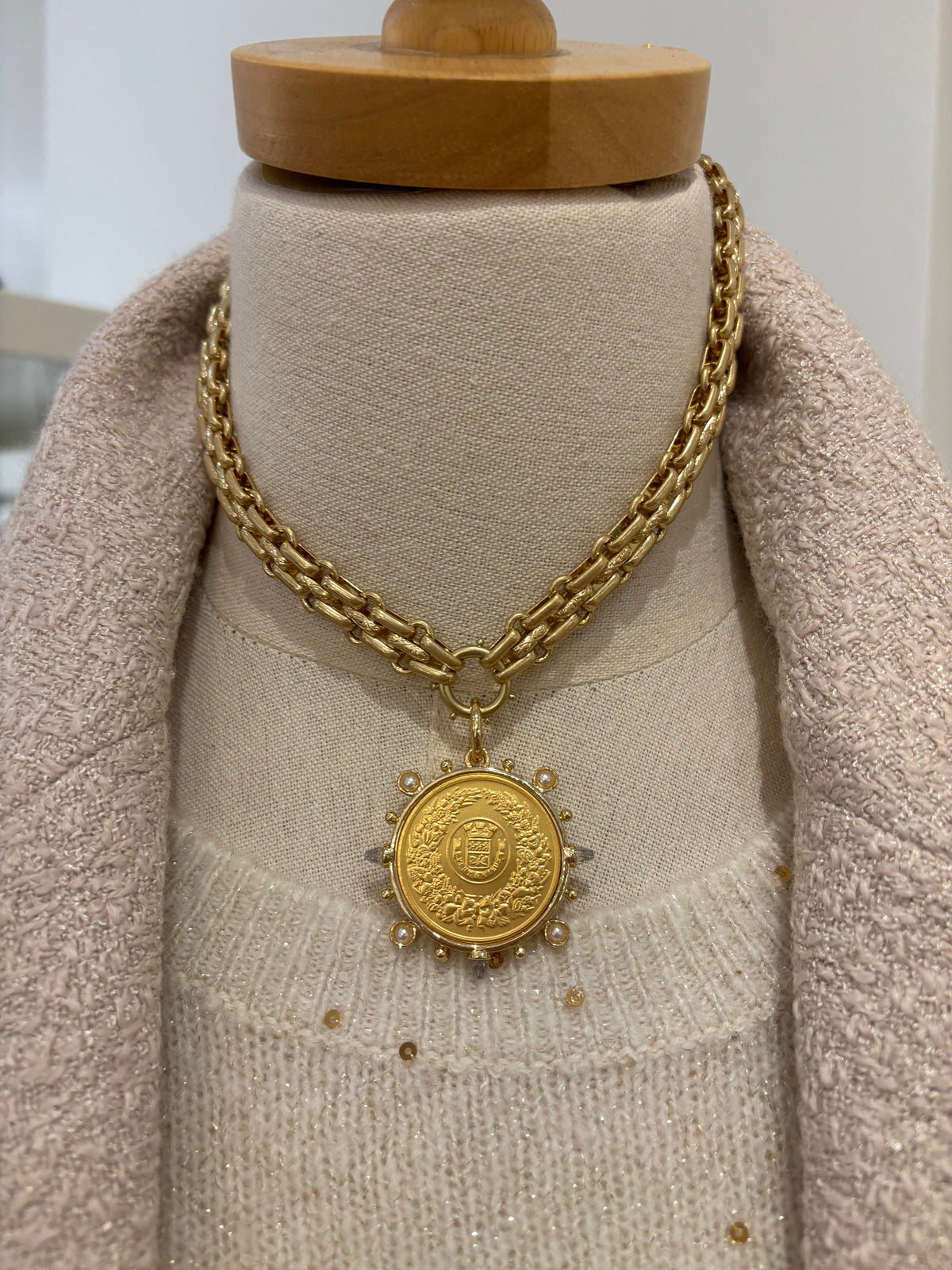BMR Coin Necklace CB597-N