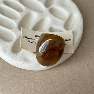 Vintage Marbled Resin Ring 6W6JRG226