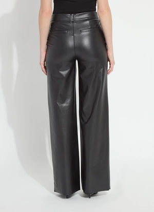 Ada vegan leather trouser-Lysse 3977
